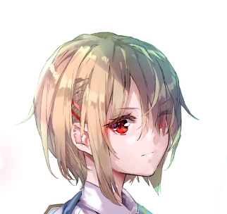 比如这张月歌的后发，明显能感受到“切面”处的弧度