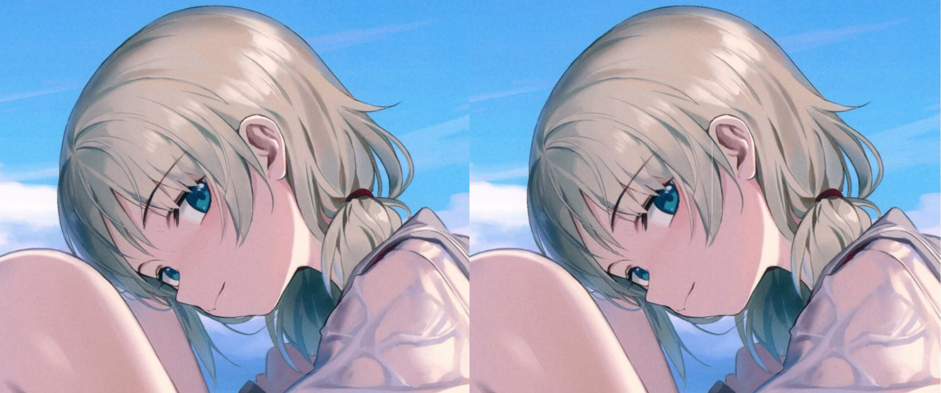 这个感觉还是稍微有点进步的……虽然依旧不明显，或许这个更应当归咎为画风