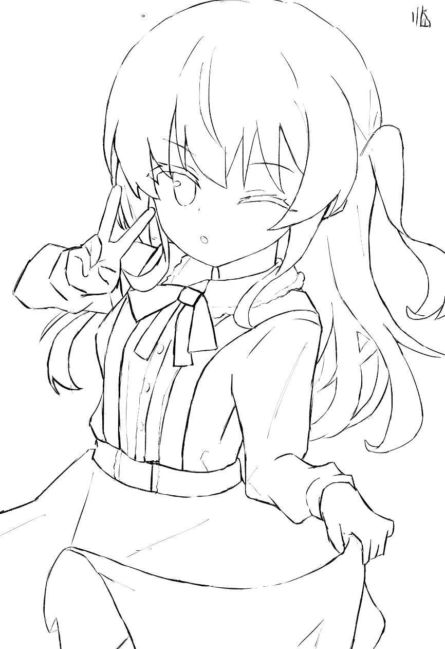 线稿（注意这张是临摹！）